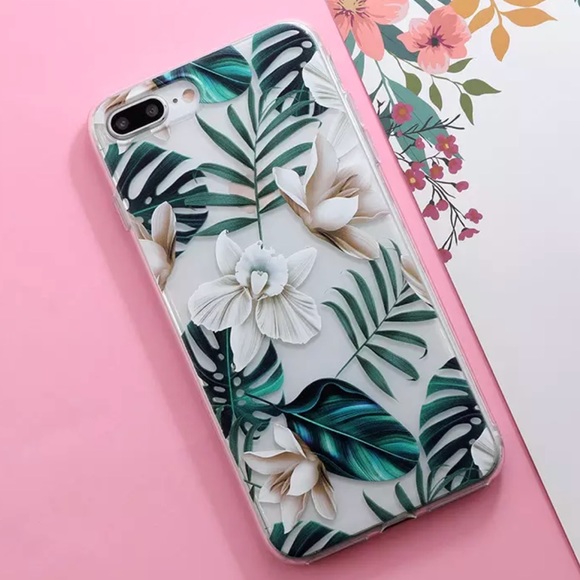 NEW iPhone 6+/6s+ Tropical TPU Phone Case - Picture 2 of 4
